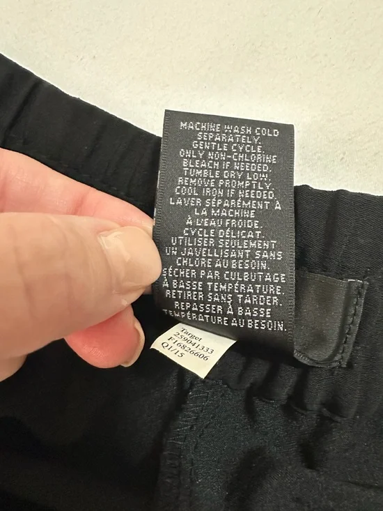 MOSSIMO BLACK TUXEDO STRIPE JOGGER PANTS ATHLEISURE COMFORTABLE LUXURY LARGE - Picture 11 of 14